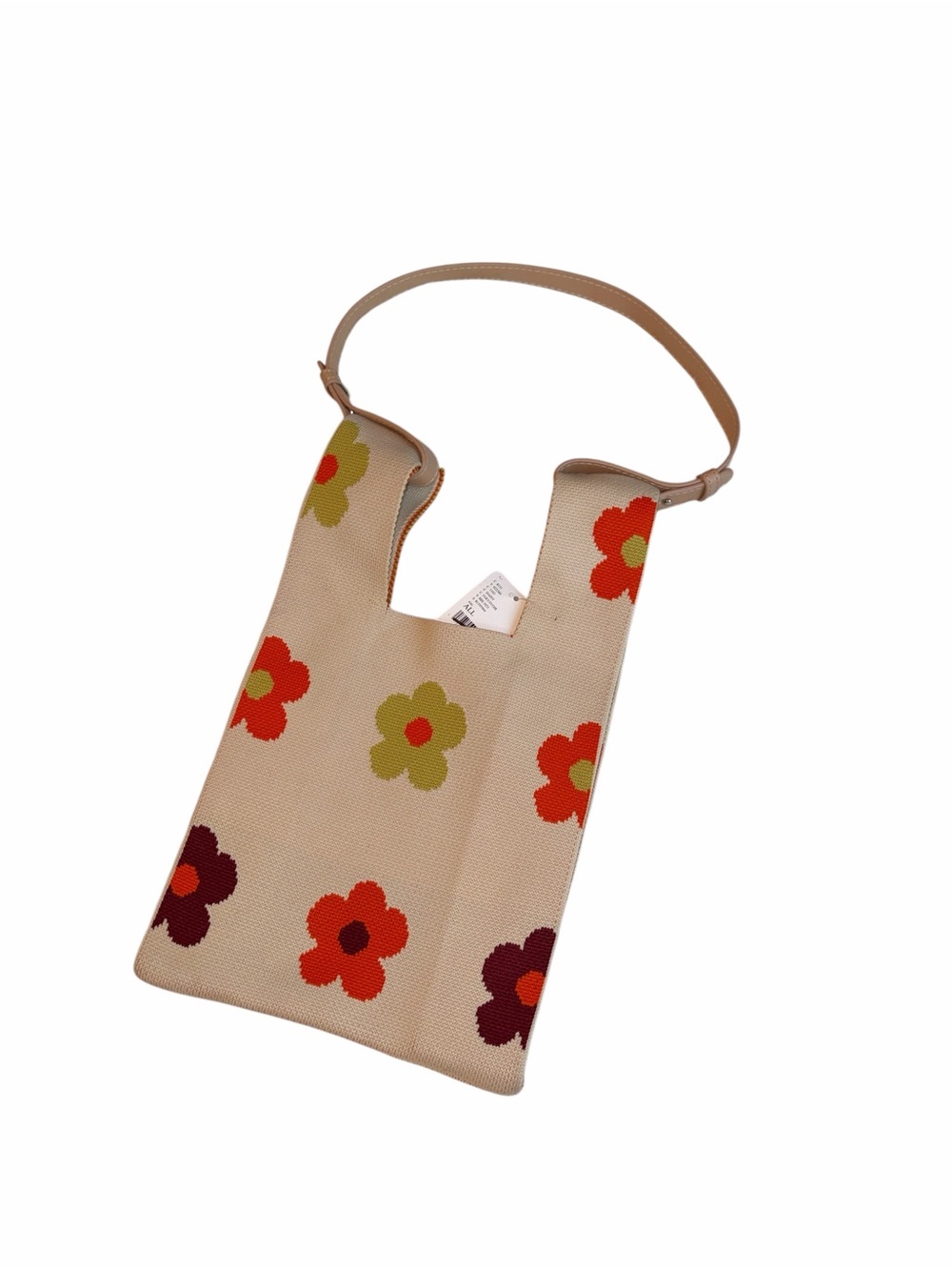 Free People Lucca Make It Mini Floral Knit Clutch NWT Retro Boho Removable Strap - Picture 4 of 15